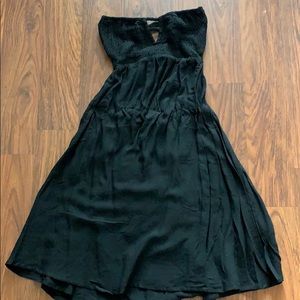 Black flows dress from Tobi